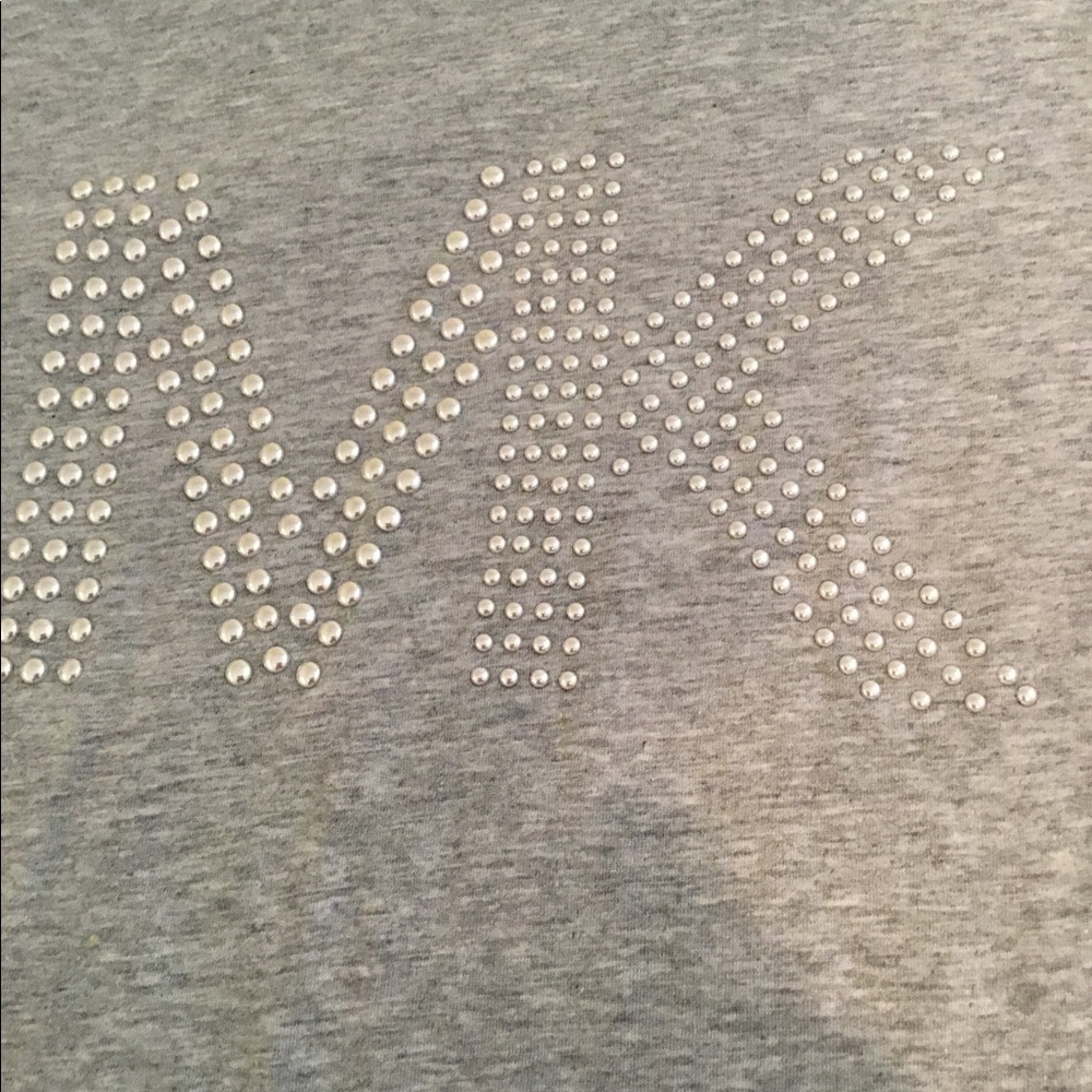 NWT Michael Kors Soft heather gray shirt